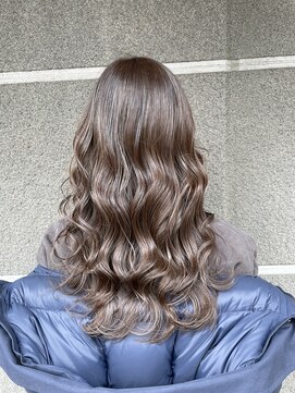 アッシュ 茗荷谷店(Ash) 白髪ぼかしハイライト（グレージュ）