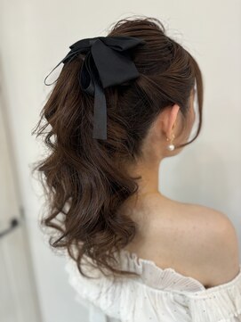 セット アンド バイ ルゥーダ 品川駅前店(SET and..by Rouxda.) 高めポニー