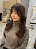 20代30代肌馴染みのいいオレンジブラウンカラー
