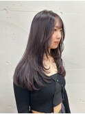 松尾菫菜/レイヤーカット/ラベンダー/ダブルカラー/ハイトーン