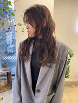 キジ(kiji)&nbsp;【kiji】ロング×コテ巻き風パーマ。＃久屋大通＃丸の内＃伏見