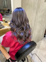 ジーナ 船橋(Zina)&nbsp;髪質改善＊ロングレイヤーグレーベージュ＊美髪【Zina船橋】