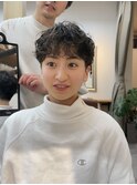 ショートボブパーマ20代30代40代ショートパーマショート