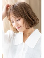 モッズヘア 越谷(mod's hair)&nbsp;□フレンチカジュアルハイライトAラインボブ316越谷20代30代40代
