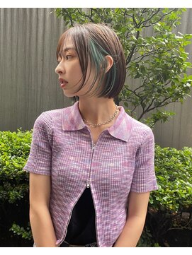 ディーカヘアー(Di KA HAIR) インナーカラー/ボブ/TAKUMI