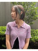 インナーカラー/ボブ/TAKUMI