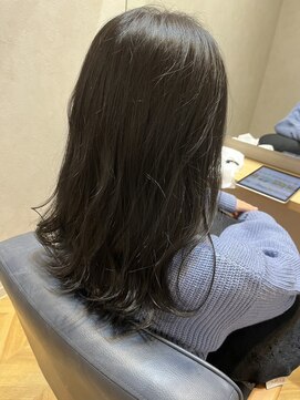 ナンバー 大分中央町店(N°) 【MIKOTO】@mikoto_newi　「髪質改善」オリーブグレージュ＊