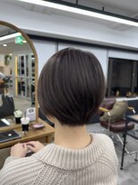 ファブ 銀座(fav)&nbsp;細見えショート　オリーブグレージュ