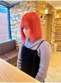 イメチェン☆ダブルカラー☆ケアブリーチ☆ボブ☆