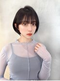 ショート ボブ インナー 艶髪 韓国風 レイヤーカット252