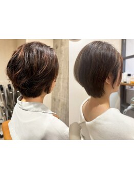 【似合わせ×今旬カラー】明るい色もお任せ◎髪のダメージを抑えながら艶感と発色UPで綺麗な仕上がりに＊