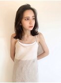 鎖骨ロブヘア