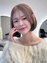 メルバイグラフ 梅田(mel by GRAFF) 丸みのあるゆるっとボブ◎