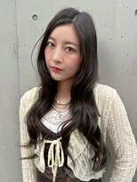 ユニ 原宿(uni)&nbsp;#117/ホワイトグレージュ/デジタルパーマ/チェリーブラウン/原宿