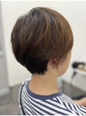 ショート×前下がり