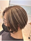 白髪ぼかしバレイヤージュ！