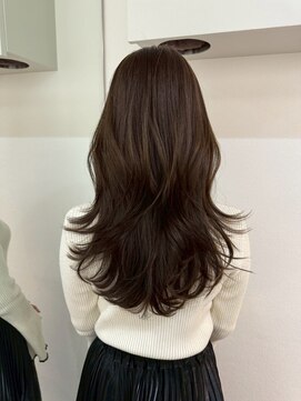 ムード(MOOD,) 暗めカラー/グランマッシュ[レイヤーカット/髪質改善/銀座]