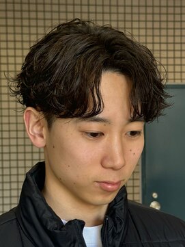 カウンター(COUNTER) メンズ波巻きスパイラルパーマ　【初回　￥12500】