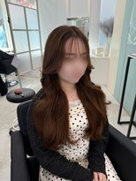 マーシュ 梅田(marshu)&nbsp;Olive greige/レイヤーカット♪