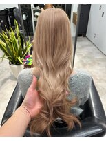 フィーネ 横浜(Fi -Ne)&nbsp;まろやかミルクティーベージュ/ダブルカラープルエクステ