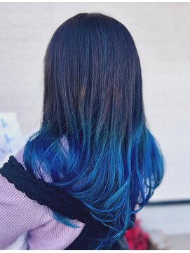 プロ ヘア テック(PRO HAIR TEC) 伸びてきたブリーチ部分をカバー！グラデーションカラー