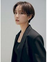 ヘアーメイク ライズ 西田辺店(Hair make rise;)&nbsp;大人可愛い20代30代40代小顔ひし形ハンサムショート丸み前下がり