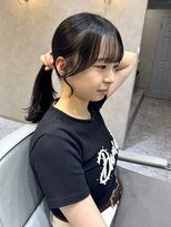 ジーナ 天神(Zina)&nbsp;韓国ヘア/レイヤーカット/顔周りカット/顔周りレイヤー