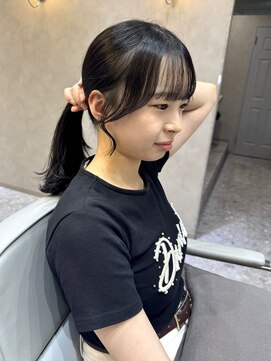 ジーナ 天神(Zina) 韓国ヘア/レイヤーカット/顔周りカット/顔周りレイヤー