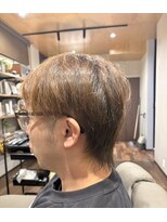 フクオカバーバープレイス(FUKUOKA BARBER PLACE) ツーブロックウルフ