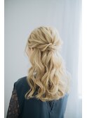 本町・堀江・ヘアセットお呼ばれヘア