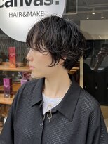 g r a i n canvas. 川崎/ショート/ボブ/髪質改善【グレイン】【5月1日~(予定)】 ウェーブショート 窪田