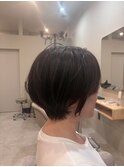 ワンホンレイヤー/ミルクティーブロンド/ダークブルー/茅ヶ崎