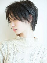 エムスラッシュ 横浜元町店(M.SLASH)&nbsp;□耳かけも◎モードクールな小顔大人ウルフM.SLASH元町23-3