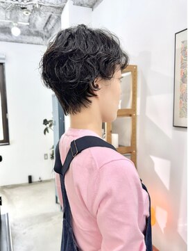 パープル 自由が丘(purple) ナチュラルショート/ミルクブラウン/ダークパープル[自由が丘]