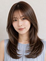 サーカス バイ ビュートリアム 青山(CIRCUS by BEAUTRIUM)&nbsp;毛流れ 美髪 レイヤーカット 上品 大人 顔周りレイヤー 表参道