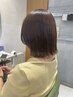 【藤限定】ボブ+艶髪矯正￥16500