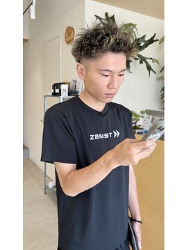 モンテヘアー(monte hair) メッシュ×ツイストパーマ