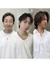 メンズ限定【松永・爲石・安齋限定】シャンプー＋カット Refaバブル付
