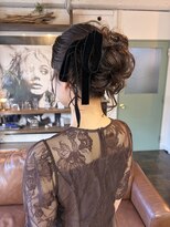 コレット ヘアー 大通(Colette hair)&nbsp;お呼ばれアレンジ/アップスタイル/結婚式ヘア/ヘアセット