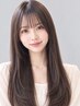 【極上のツヤ髪】カット+プレミアム縮毛矯正+ラポル髪質改善トリートメント