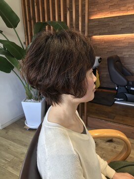 ヘア アトリエ マム(hair atelier mum) ゆるふわボブ
