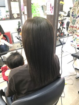 あかね美容室 田上店 透明感抜群!アッシュカラー