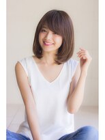 ラフ フロム ガーデン(Laf from GARDEN)&nbsp;寺尾拓巳　大人かわいいダークアッシュインナーカラーミディアム