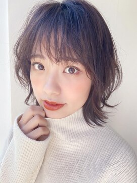 ケーツー心斎橋 クイーンズガーデン バイ ケーツー(K two QUEEN'S GARDEN by K two) 外ハネちょい甘ボブ1/心斎橋&難波&なんば