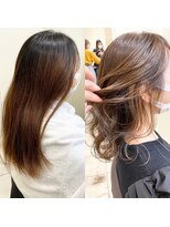 アヴァンス 天王寺店(AVANCE.)&nbsp;印象の違い×イヤリングカラー×透明感