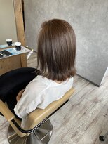 シキ(C key)&nbsp;ブリーチなしの透明感カラー