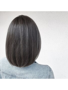 ヴィーヴォ 天六店(VIVO) 【VIVO】池田晃久 ボブ ハイライトカラー ダークグレージュ
