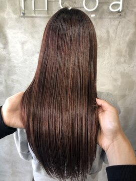 ニコア 千葉(nicoa) 艶ボルドー/ヴァイオレットピンク/ウルトワ[千葉/千葉駅]