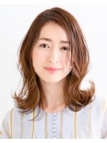 タヤ グランデュオ立川店(TAYA) 20代30代40代大人かわいい小顔ひし形外ハネミディアム