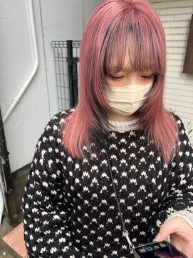 グリット(Grit) 黒のフェイスフレーミング【Grit元町店】